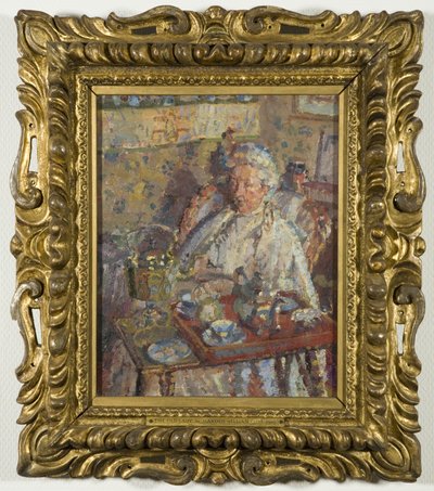 La Vieille Dame - Harold Gilman