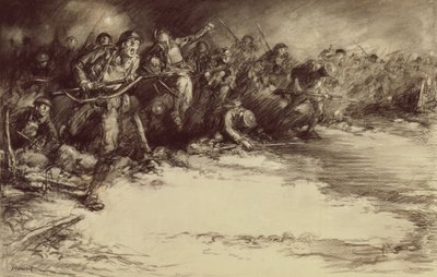 Contre-attaque, vers 1918 - Harold James Mowat