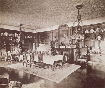 La Salle à Manger, Wickham Hall, Kent, 1897 - Harold Palmer