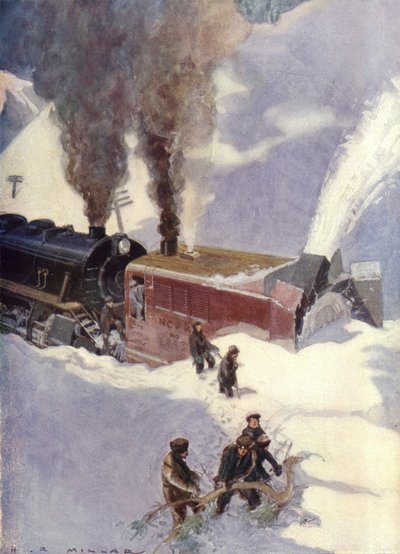 Un chasse-neige rotatif - Harold Robert Millar