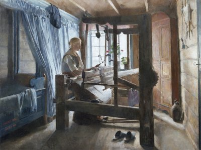 Une Maison de Tissage - Harriet Backer