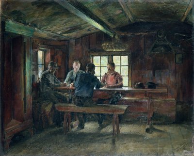 Joueurs de cartes - Harriet Backer