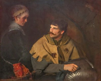 Dans la salle des domestiques - Harriet Backer
