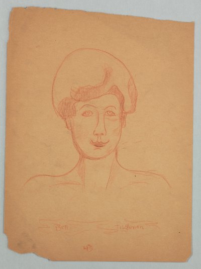 Étude pour portrait, Bell Tilghman - Harriet Blackstone