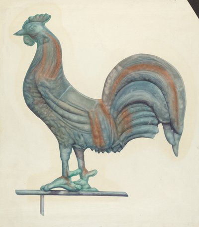 Girouette en cuivre - Harriette Gale