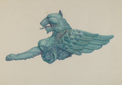 Griffon en fer ornemental - Harriette Gale