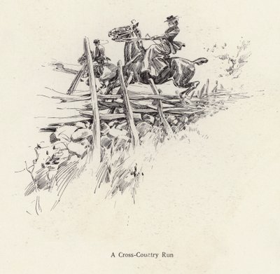 Homme et femme à cheval lors d