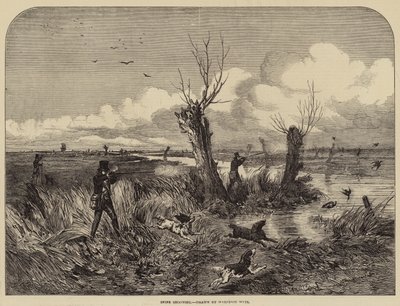 Chasse à la bécassine - Harrison William Weir