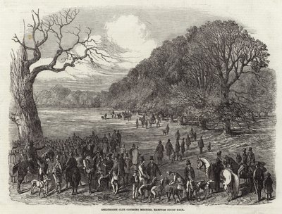 Réunion de chasse du Spelthorne Club - Harrison William Weir