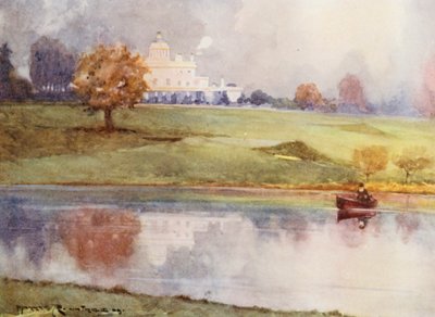 Terrains de golf : Stoke pages, le seizième trou - Harry (1878 1950) Rountree