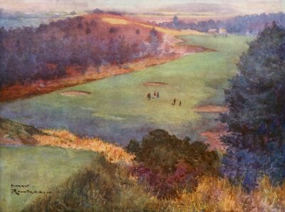 Terrains de golf : Sunningdale, dixième trou - Harry (1878 1950) Rountree