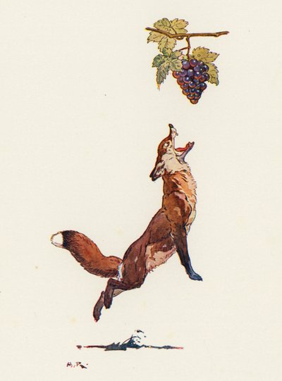 Le Renard et les Raisins - Harry Rountree