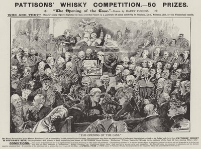 Publicité, whisky Pattisons