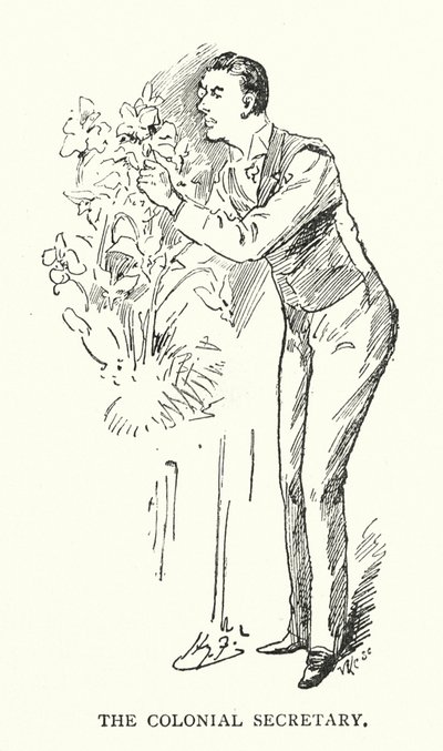 Le Secrétaire colonial - Harry (after) Furniss