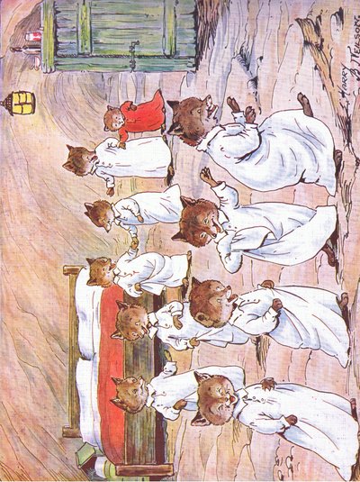 Ses chers petits renards, huit, neuf et dix, 1920 - Harry B Neilson