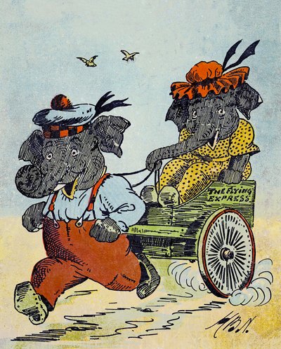 Illustration pour les contes joyeux de Jumbo - Harry B Neilson