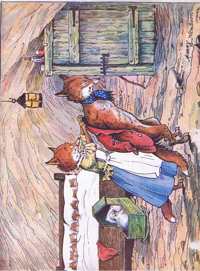 Le renard est sorti affamé, 1920 - Harry B Neilson