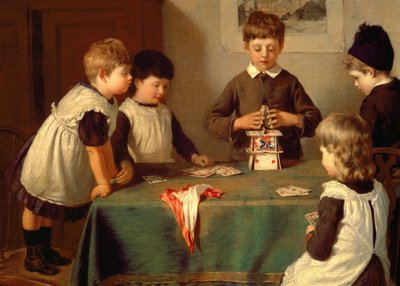 Un Moment Critique (détail) - Harry Brooker