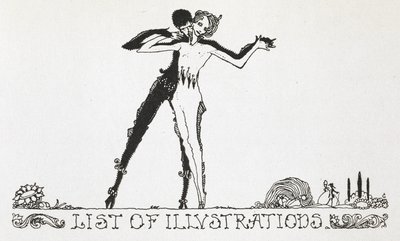 Un homme et une femme dansant - Harry Clarke