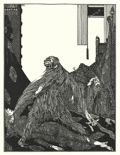 Edgar Allan Poe : Les Meurtres de la rue Morgue - Harry Clarke