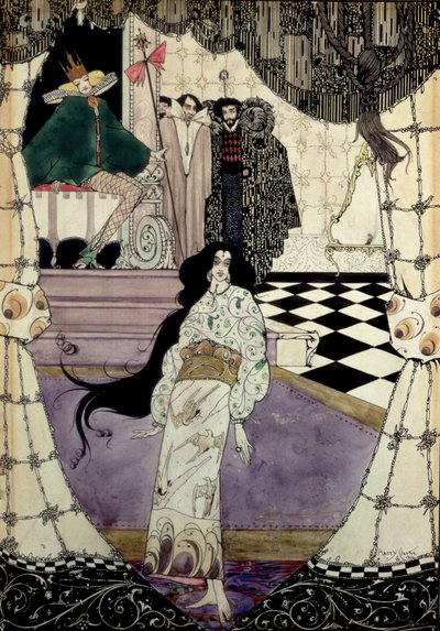 Illustration de La Petite Sirène, 1914 - Harry Clarke