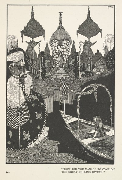 La Reine des Neiges. Comment avez-vous réussi à venir sur la grande rivière roulante ? - Harry Clarke