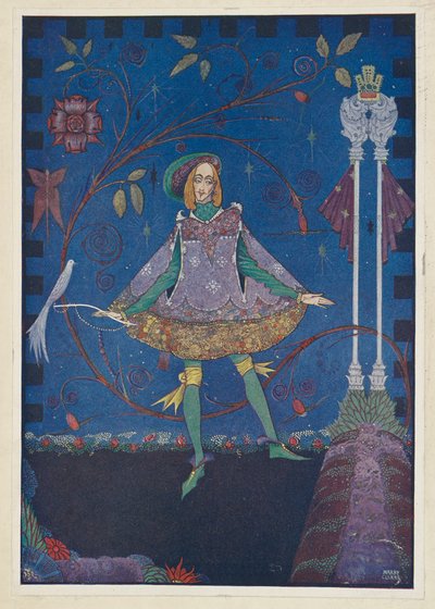 Le porcher. Sur la tombe du père du prince poussait un rosier, illustration de 