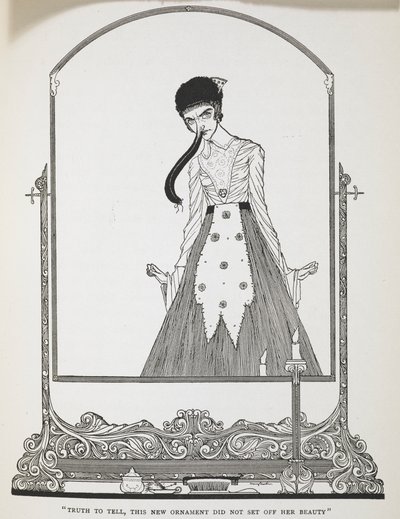 À vrai dire, ce nouvel ornement ne mettait pas en valeur sa beauté. Illustration pour l