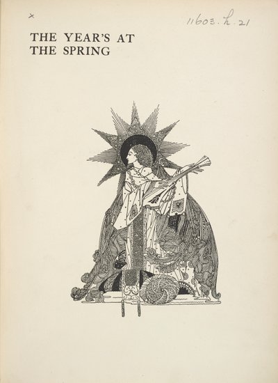 Illustration sans titre. Une femme jouant d