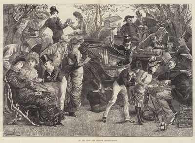 Au match de cricket Eton et Harrow - Harry Furniss