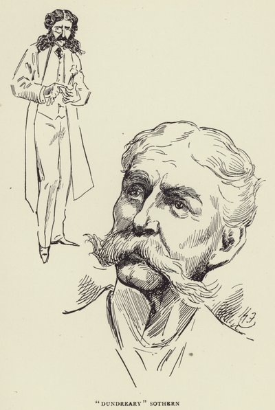 Dundreary Sothern - Harry Furniss