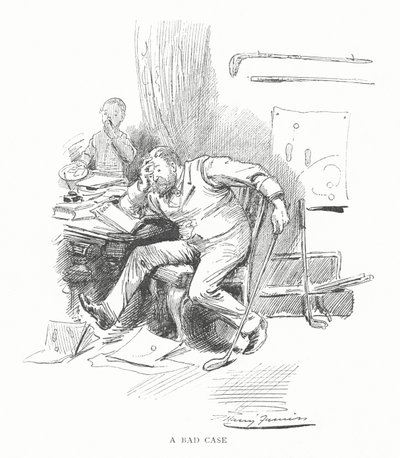Golf : Un mauvais cas - Harry Furniss