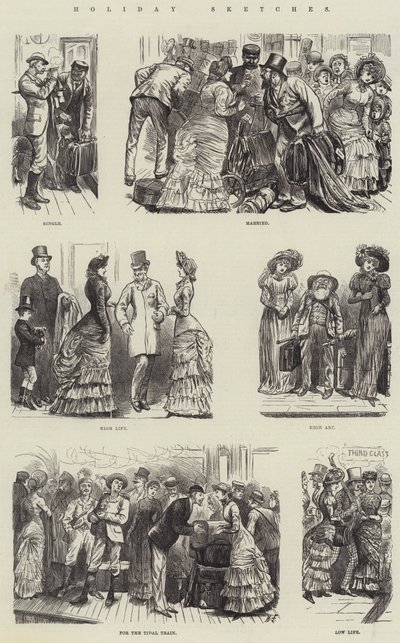 Croquis de vacances - Harry Furniss
