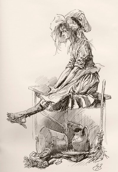 Illustration pour le roman de Charles Dickens Le Magasin d
