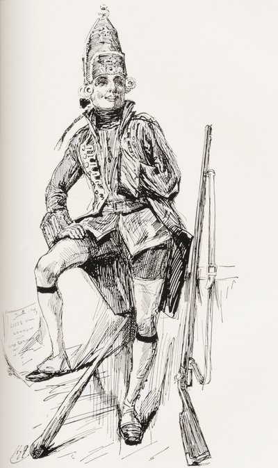 Illustration pour le roman Barnaby Rudge de Charles Dickens - Harry Furniss