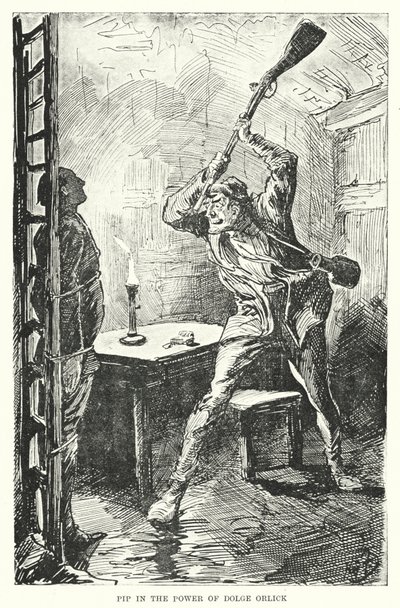 Illustration pour Les Grandes Espérances par Charles Dickens - Harry Furniss