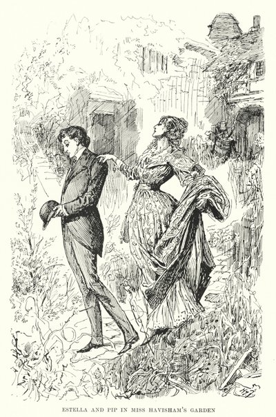 Illustration pour Les Grandes Espérances par Charles Dickens - Harry Furniss