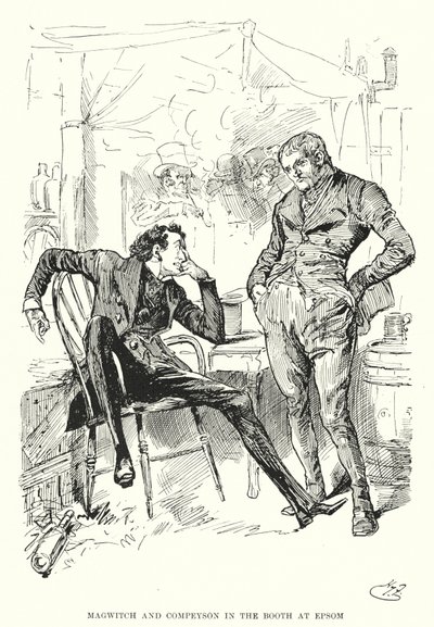 Illustration pour Les Grandes Espérances de Charles Dickens - Harry Furniss