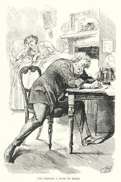 Illustration pour Les Grandes Espérances de Charles Dickens - Harry Furniss