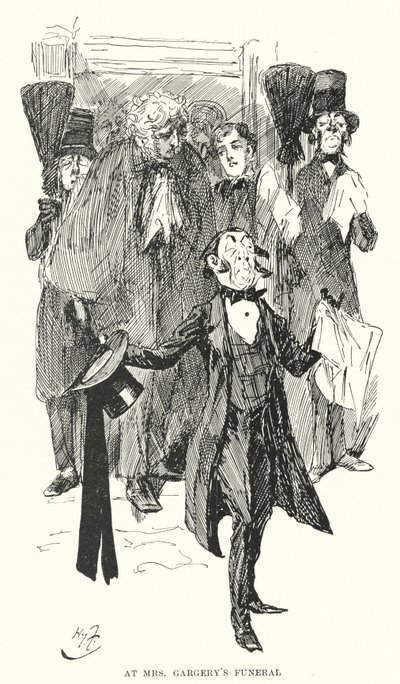 Illustration pour Les Grandes Espérances de Charles Dickens - Harry Furniss