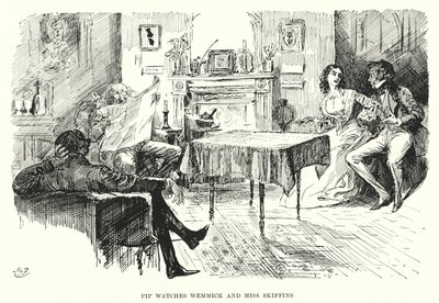 Illustration pour Les Grandes Espérances de Charles Dickens - Harry Furniss