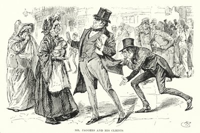 Illustration pour Great Expectations de Charles Dickens - Harry Furniss