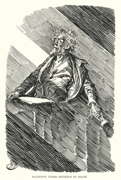 Illustration pour Les Grandes Espérances de Charles Dickens - Harry Furniss