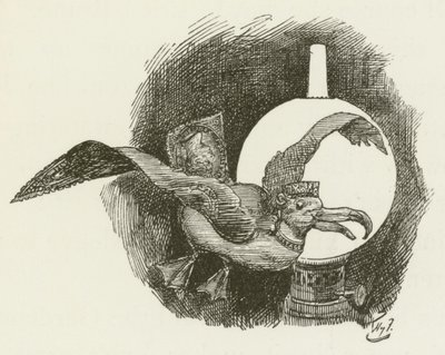 Illustration pour Sylvie et Bruno par Lewis Carroll - Harry Furniss