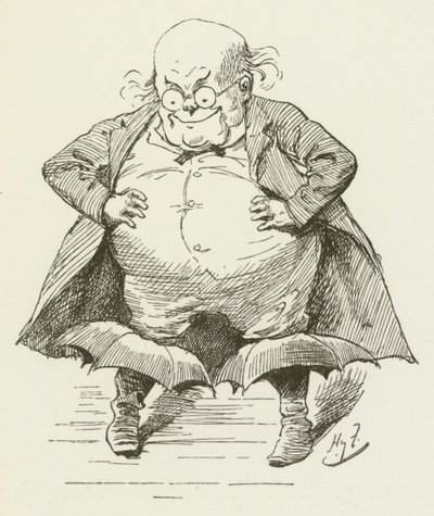 Illustration pour Sylvie et Bruno par Lewis Carroll - Harry Furniss