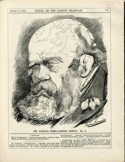 Illustration de Harry Furniss (1854-1925) dans Punch - Harry Furniss