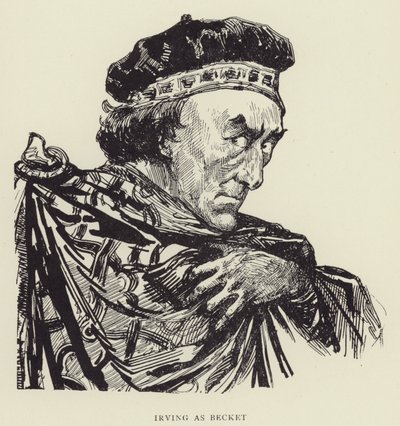 Irving en Becket - Harry Furniss