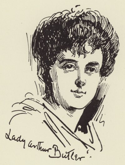 Lady Arthur Butler - Harry Furniss
