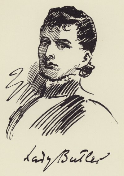 Lady Butler - Harry Furniss