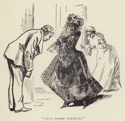 Lady Sarah Furnival - Harry Furniss